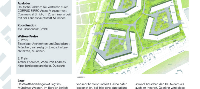 Wettbewerbsdokumentation Aubing Mitte